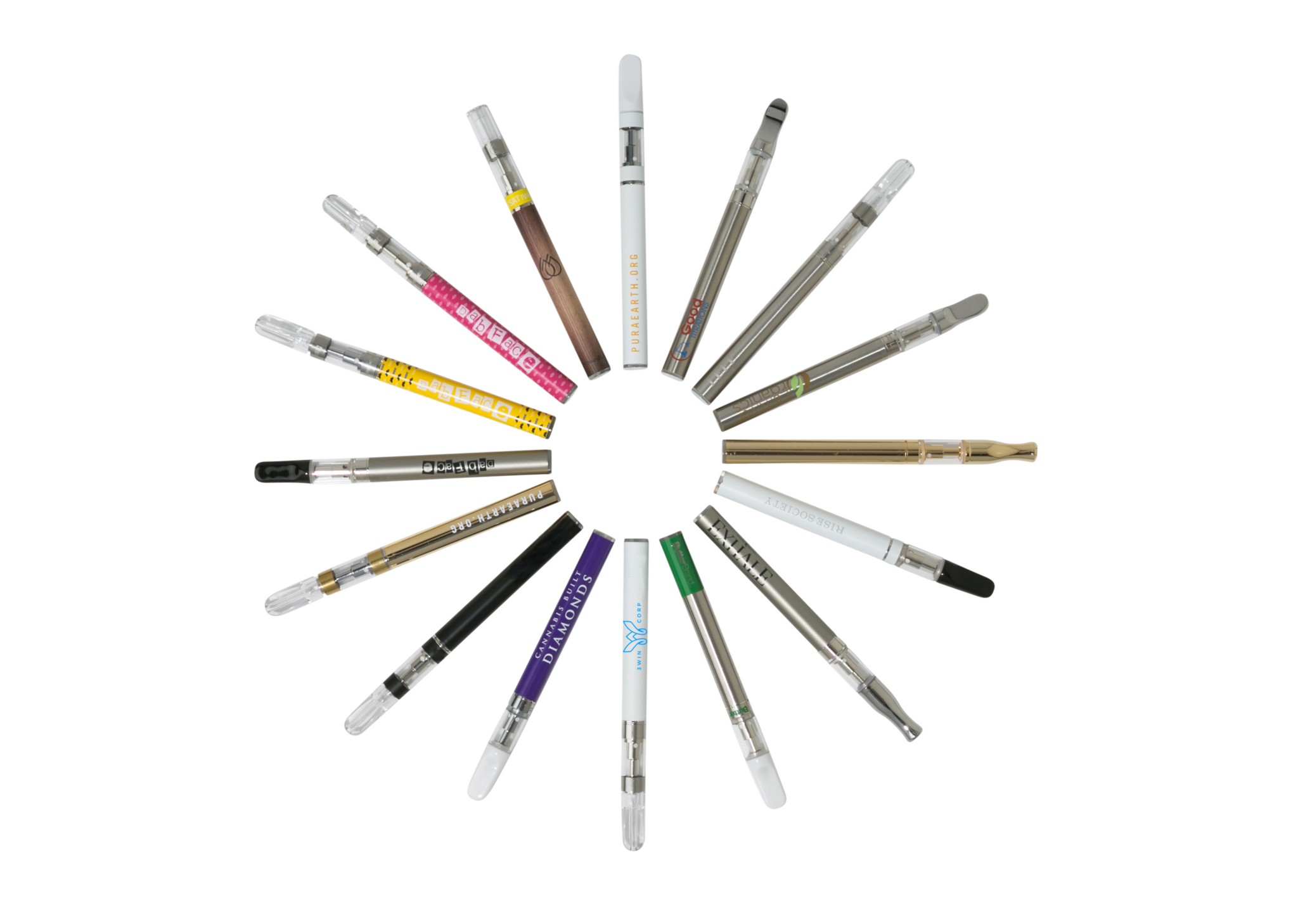 ccell Full Window Glass Disposables custom brands, 3WIN Corp