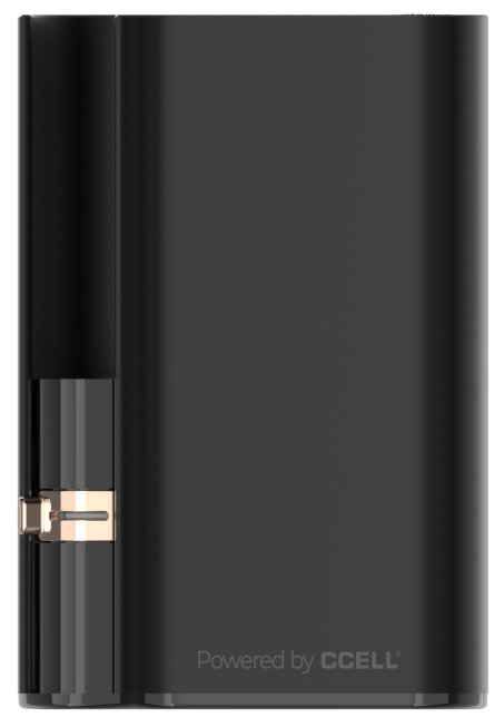 A black CCELL Palm Pro vape battery